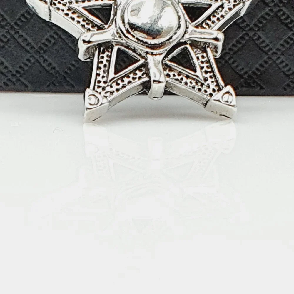 ❤️Fashion anime Pentagram Shape Necklace, N90201P121